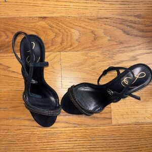 Sam Edelman Black Stiletto Heels
